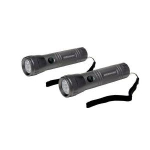 Brinkmann LED Multi-Color Aluminum Flashlights 2-Pieces