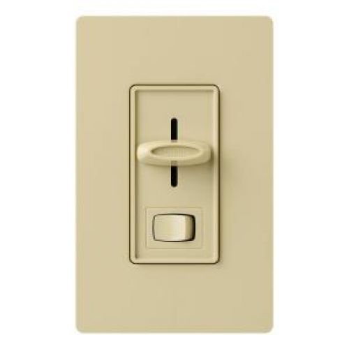 Lutron Skylark 600 Watt Single Pole Dimmer, Ivory