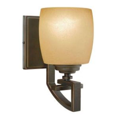 Hampton Bay 1-Light Bronze Wall Sconce