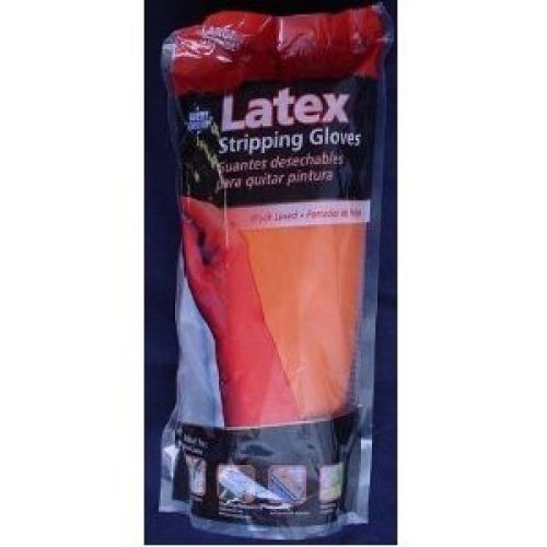 LATEX STRIPPING Gloves Size MEDIUM STAINING REFINISHING