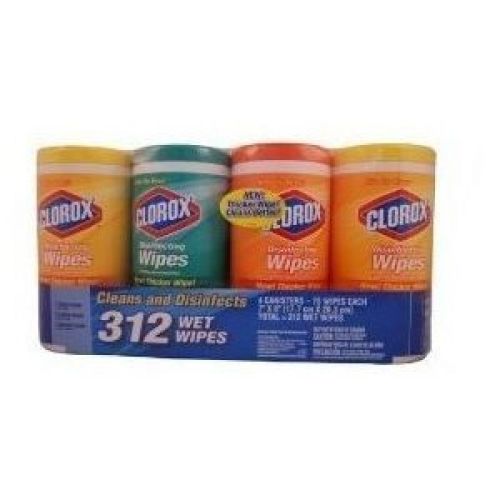 Clorox 78 Wipes (Pack of 4)