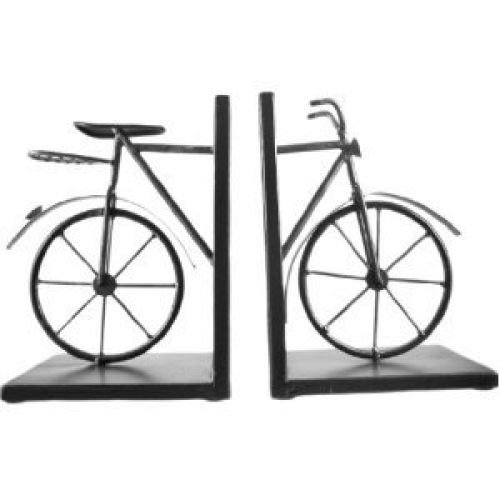 Cold Cast Metal Bicycle Bookend