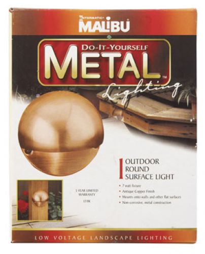 "Malibu" Metal Surface Light