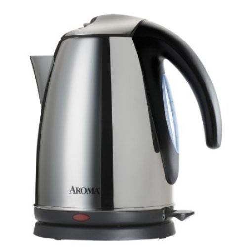 Aroma AWK-270SS 7-Cup Electric Water Kettle, Stainless Steel