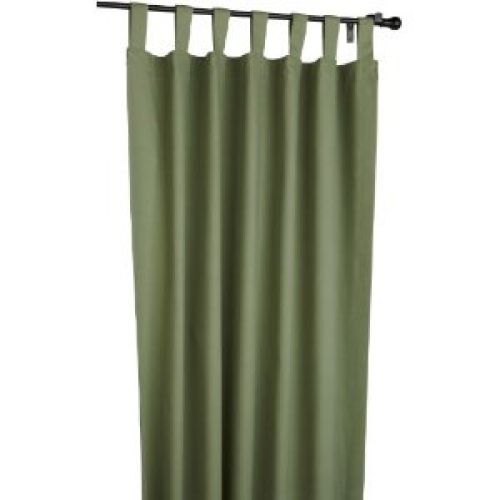Fireside Tab Top 80-Inch-by-84-Inch Thermal Insulated Drapes, Sage