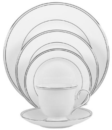 Lenox Federal Platinum Bone China 5-Piece Place Setting, Service for 1