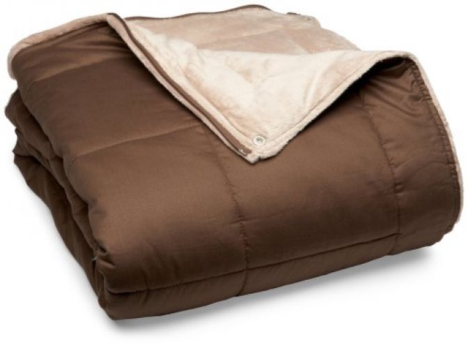 Pike Street 3-in-1 Softie Wrap/Throw Chocolate