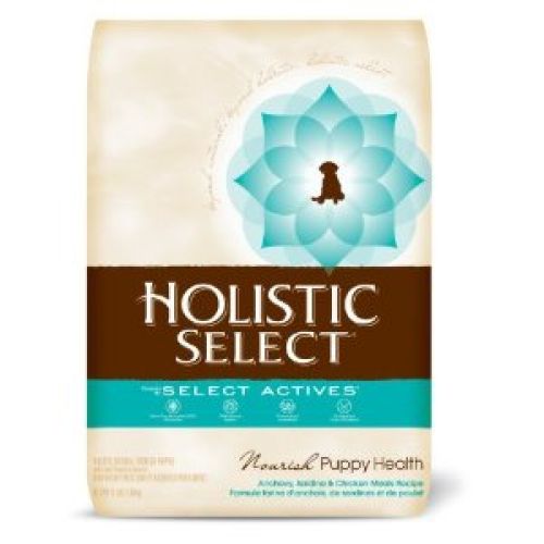 Holistic Select Nourish Puppy Anchovy and Sardine Meal Dry Dog Food, 6-Pound Bag
