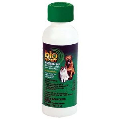 Bio Spot Pyrethrin Flea & Tick Dip, 4 oz