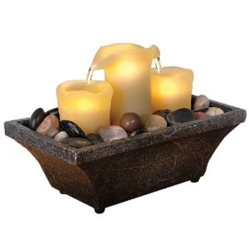 Sarah Peyton Home - LED Candle Water Fountain