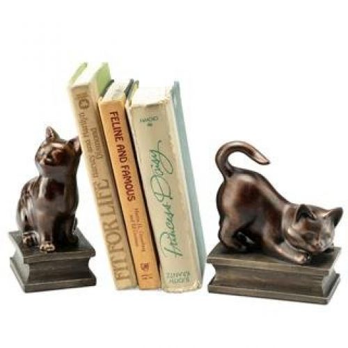 Playful Cats Bookends (pair)