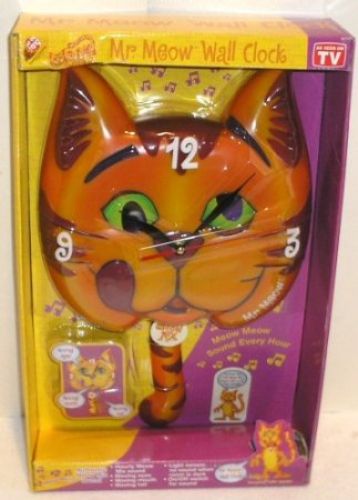 Meow Mix Mr. Meow Wall Clock