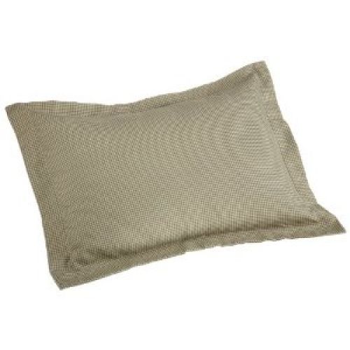 Logan Gingham Check Print Euro Pillow Sham, Green