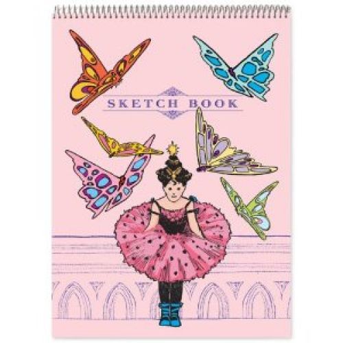 Eeboo Sketchbook: Princess & Butterflies