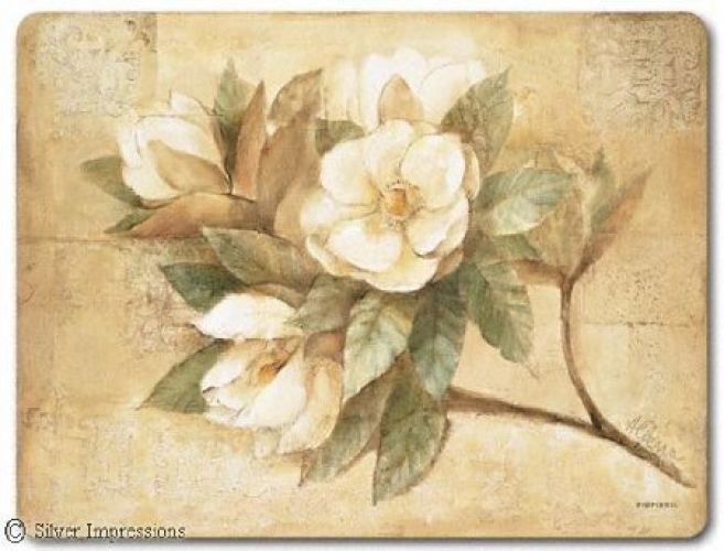 Pimpernel Sugar Magnolia Placemats - Set of 4 (Large)