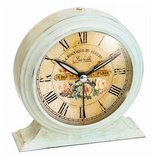 Infinity Instruments Boutique De Fleur Metal Alarm Clock