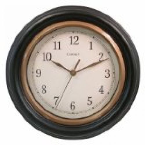 Chaney Copper-Tone Wall Clock