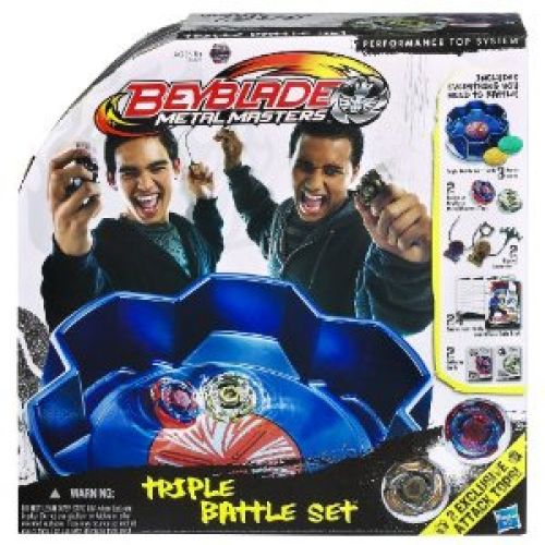 Beyblade Metal Masters Triple Battle Set