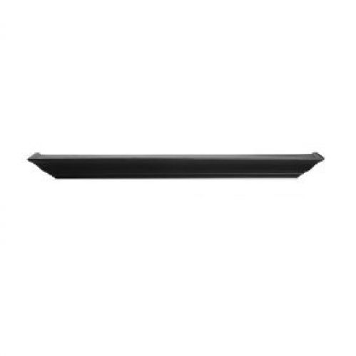 24-Inch Single Ledge, Black