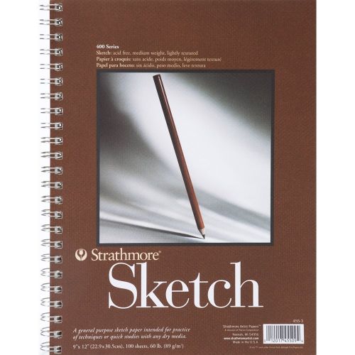 Strathmore Series 400 Sketch Pads 9 in. x 12 in. - pad of 100