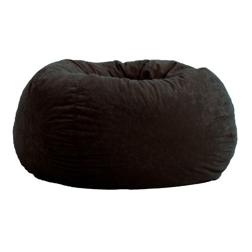 Comfort Research Classic Bean Bag in Comfort Suede, Black Onyx