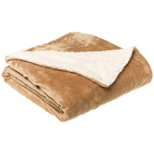 LCM Home Fashions Micromink / Sherpa Throw