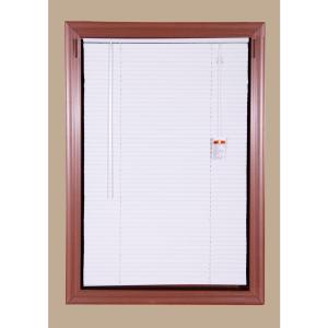 Bali Today White Aluminum Cut Mini Blind, 1 in. Slats