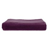 Sunbeam Camelot Cuddler Microplush Throw, Eggplant