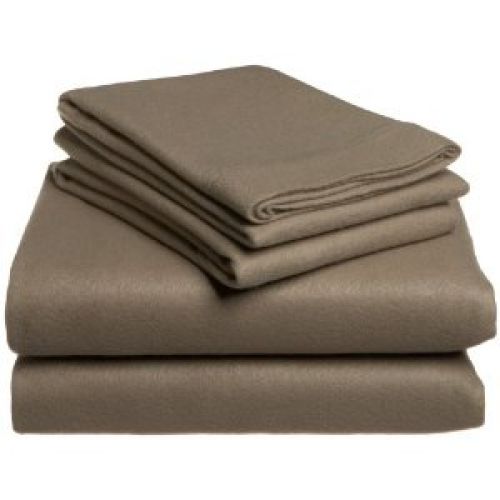 Pike Street Fleece Queen Sheet Set, Sage