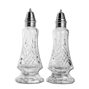 Godinger Dublin Crystal Salt and Pepper Shaker Set