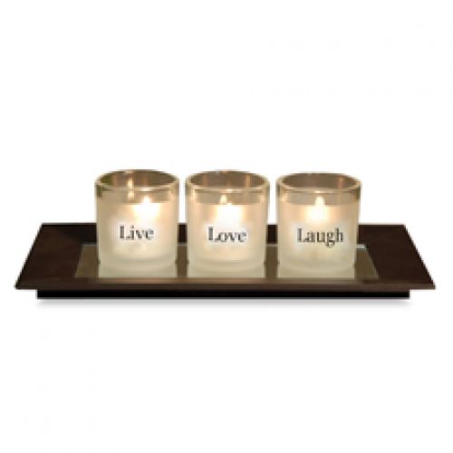 San Miguel Sentiments Votive Candle Tray