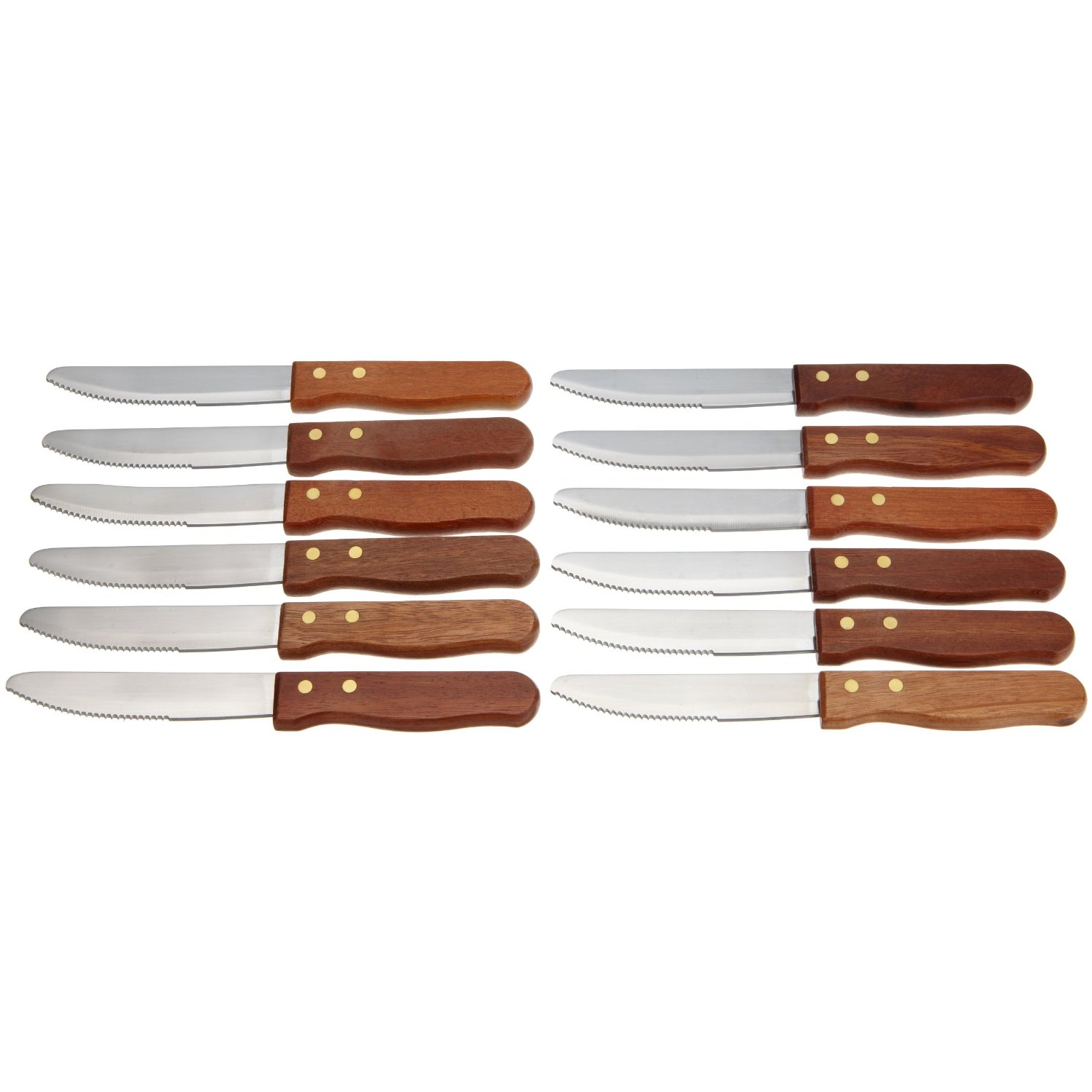 12-Piece Jumbo 5-Inch Steak Knife Set