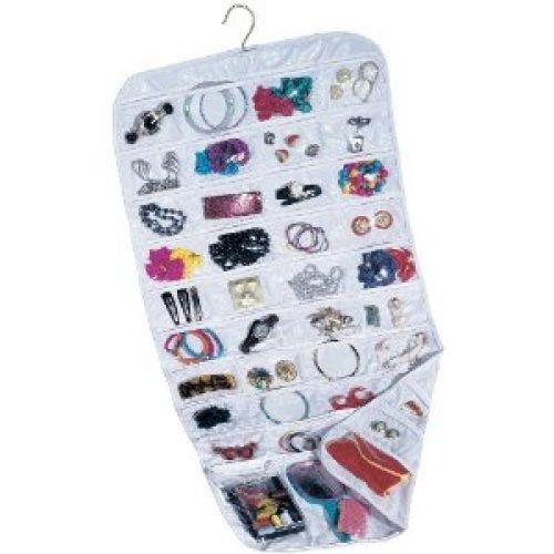 Household Essentials 01943 Ultra 80-Pocket Hanging Jewelry Organizer