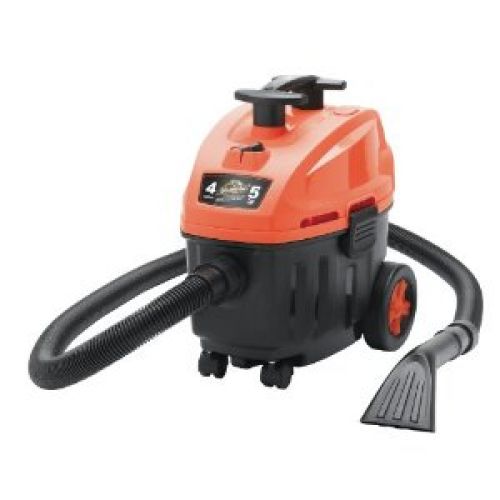 ArmorAll AA408 4 Gallon, 5 Peak HP, Garage and Car Vacuum, Orange/Black