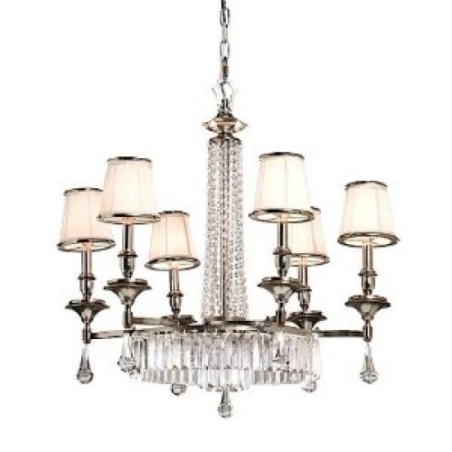 Artcraft Lighting AC747 Newcastle 6-Lite Chandelier, Pewter