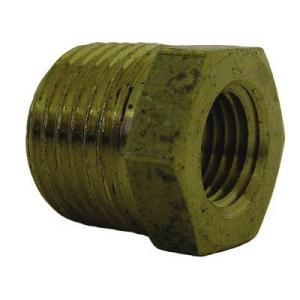 Watts 1/2 in. x 3/8 in. Brass MIP x FIP Bushing