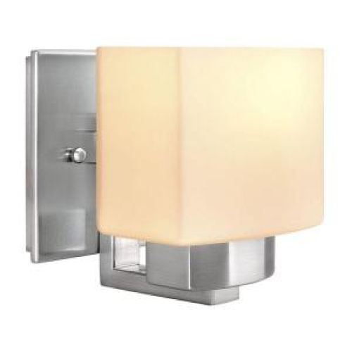 Hampton Bay 1-Light Brushed Nickel Wall Sconce