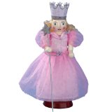 Kurt Adler OZ0104 Wooden Wizard of Oz Glinda Nutcracker, 15-Inch