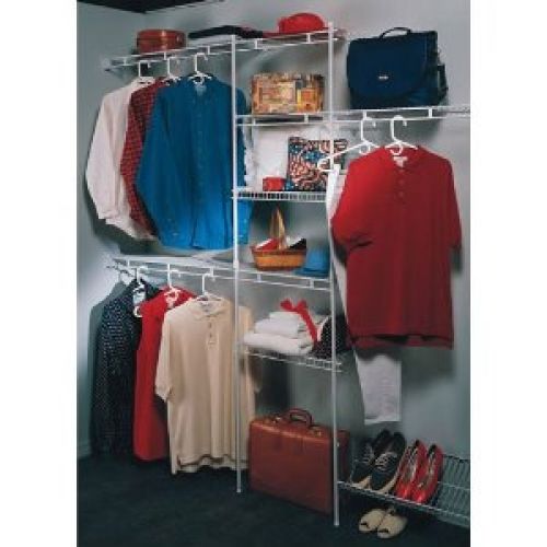 ClosetMaid 160831 5-to-8-Foot Closet Organizer