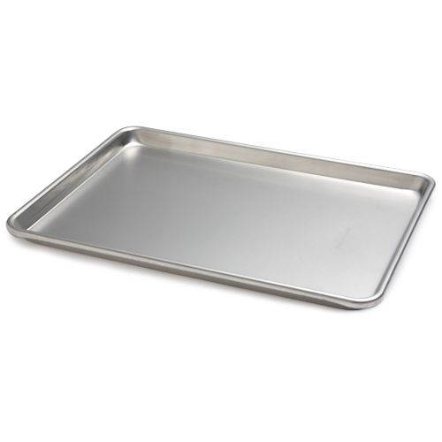 Focus Foodservice Commercial Bakeware 13" X 18" 18 Gauge Aluminum Half Sheet Pan