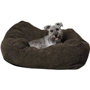 K&H Cuddle Cube Pet Bed, Small 24-Inch x 24-Inch, Mocha