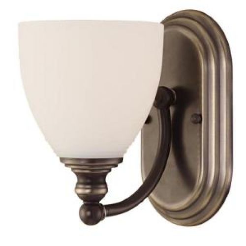 Hampton Bay 1-Light Tarnished Bronze Wall Sconce