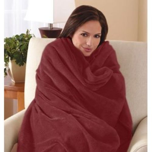 Sunbeam Camelot Cuddler Microplush Throw