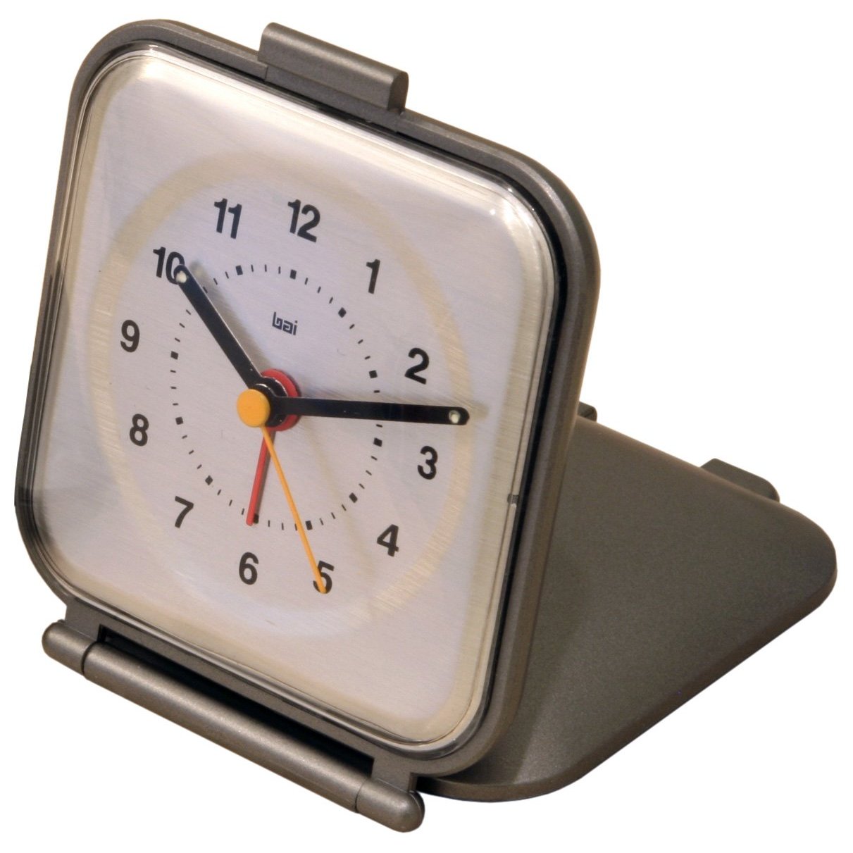 Bai Square Folded Travel Alarm Clock, Elite