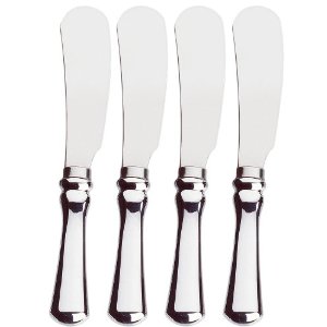 Amco Classic Spreaders, Stainless Steel Blades, Set of 4