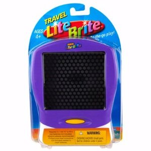 Hasbro Travel Lite Brite Set Assortment HSB7001- Purple