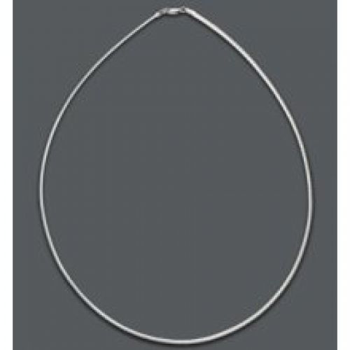 Giani Bernini Sterling Silver Necklace, Omega