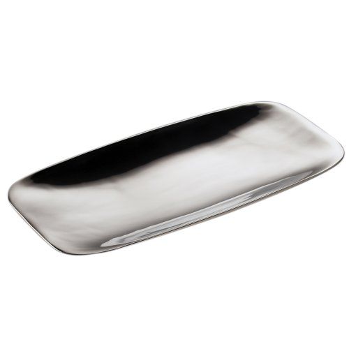 Nambe 9-1/2 X 18" Metal Alloy Rectangular Platter