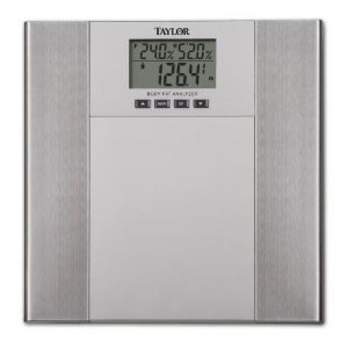 Biggest Loser 5568BL Body Fat-Body Water Scale, Silver and Stainless Steel