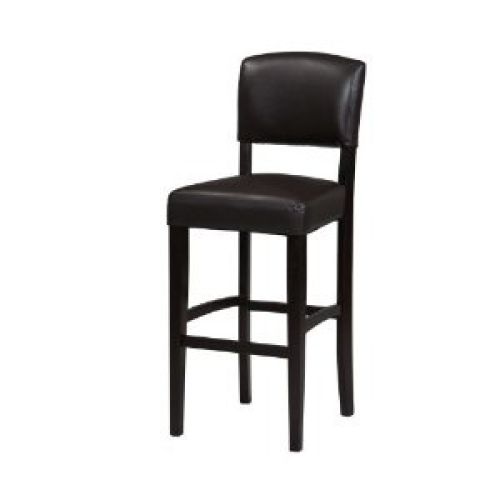 Linon Monaco Stool 30" Espresso